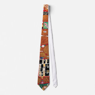 Gustav Klimt - Der Kuss - Kunstmalerei Krawatte