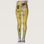 Gustav Klimt - Der Kuss Leggings (Vorderseite)