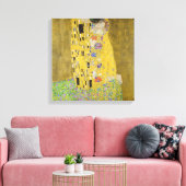Gustav Klimt - Der Kuss Leinwanddruck (Insitu (Wohnzimmer))