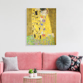 Gustav Klimt - Der Kuss Leinwanddruck (Insitu (Wohnzimmer))
