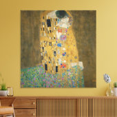 Gustav Klimt - Der Kuss Leinwanddruck (Insitu (Wohnzimmer))