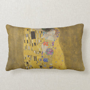 Gustav Klimt Der Kuss (Liebende) GalerieHD Vintage Lendenkissen