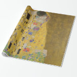 Gustav Klimt Der Kuss (Liebhaber) GalerieHD Vintag Geschenkpapier<br><div class="desc">Gustav Klimt. Der Kuss (Liebhaber). c)1908. Öl und Goldblatt auf der Leinwand. Originelle Kunstmalerei des berühmten österreichischen Jugendstil-Künstlers Gustav Klimt.</div>