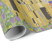 Gustav Klimt Der Kuss (Liebhaber) GalerieHD Vintag Geschenkpapier (Rolleneckpunkt)