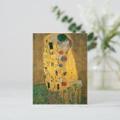 Gustav Klimt Der Kuss (Liebhaber) GalerieHD Vintag Postkarte (Stehend Vorderseite)