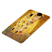 Gustav Klimt Der Kuss Magnet (Linke Seite)
