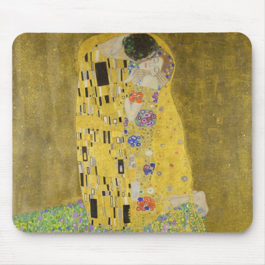 Gustav Klimt - Der Kuss Mousepad (Vorne)