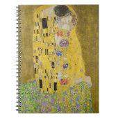 Gustav Klimt - Der Kuss Notizblock (Vorderseite)