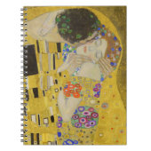 Gustav Klimt - Der Kuss Notizblock (Vorderseite)