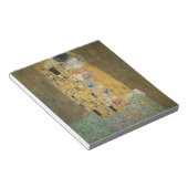 Gustav Klimt - Der Kuss Notizblock (angewinkelt)