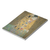 Gustav Klimt - Der Kuss Notizblock (Rotiert)