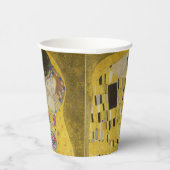 Gustav Klimt - Der Kuss Pappbecher (Rechts)