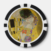 Gustav Klimt - Der Kuss Pokerchips (Vorderseite)