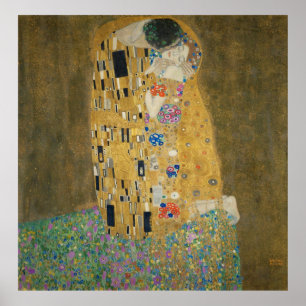 Gustav Klimt - Der Kuss Poster