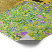 Gustav Klimt - Der Kuss Poster (Ecke)