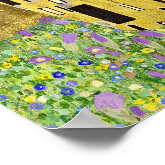 Gustav Klimt - Der Kuss Poster (Ecke)