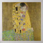Gustav Klimt Der Kuss Poster (Vorne)