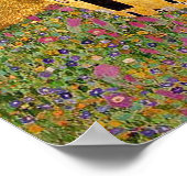 Gustav Klimt "Der Kuss" Poster (Ecke)
