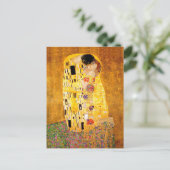 Gustav Klimt "der Kuss " Postkarte (Stehend Vorderseite)