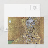 Gustav Klimt - Der Kuss Postkarte (Vorne/Hinten)