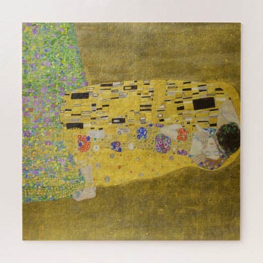 Gustav Klimt - Der Kuss Puzzle (Horizontal)