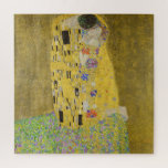 Gustav Klimt - Der Kuss Puzzle<br><div class="desc">Der Kuss - Gustav Klimt 1907-1908</div>