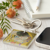 Gustav Klimt - Der Kuss Schlüsselanhänger (Vorderseite rechts)