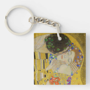 Gustav Klimt - Der Kuss Schlüsselanhänger