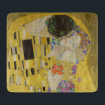 Gustav Klimt - Der Kuss Schneidebrett<br><div class="desc">Der Kuss - Gustav Klimt 1907-1908</div>