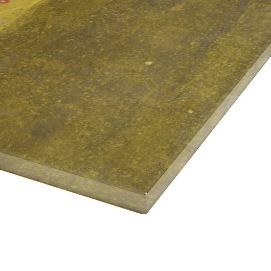 Gustav Klimt - Der Kuss Schneidebrett (Ecke)