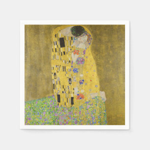 Gustav Klimt - Der Kuss Serviette