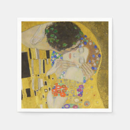 Gustav Klimt - Der Kuss Serviette