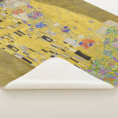 Gustav Klimt - Der Kuss Sherpadecke (3/4)