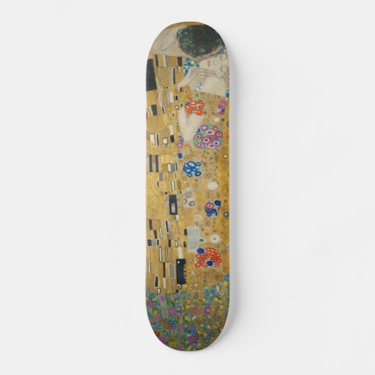 Gustav Klimt - Der Kuss Skateboard (Vorderseite)