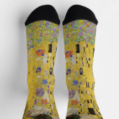 Gustav Klimt - Der Kuss Socken (Oben)