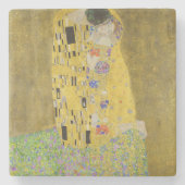 Gustav Klimt - Der Kuss Steinuntersetzer (Vorderseite)