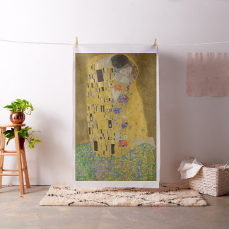 Gustav Klimt Der Kuss Stoff
