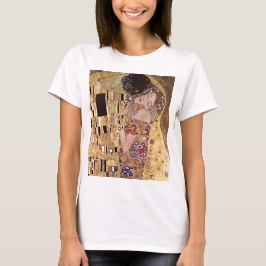 Gustav Klimt ~ der Kuss T-Shirt (Vorderseite)
