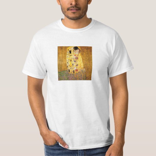 Gustav Klimt der Kuss-T - Shirt (Vorderseite)