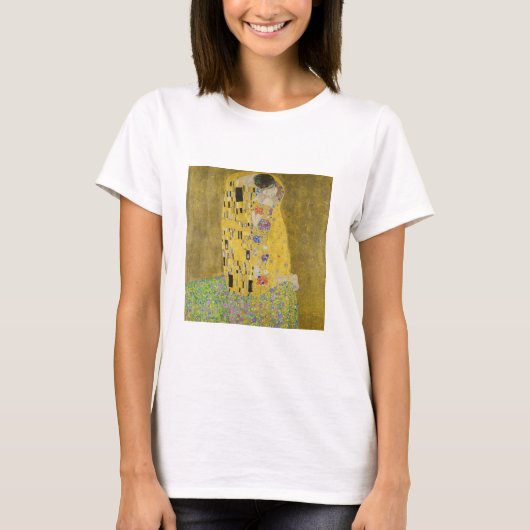 Gustav Klimt - Der Kuss T-Shirt (Vorderseite)