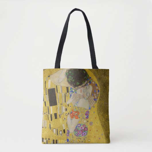 Gustav Klimt - Der Kuss Tasche (Vorderseite)