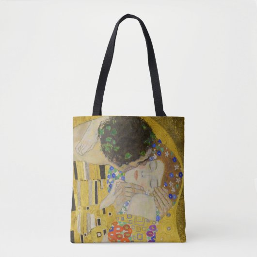 Gustav Klimt - Der Kuss Tasche (Vorderseite)