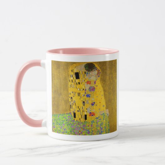 Gustav Klimt der Kuss Tasse (Links)