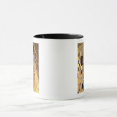 Gustav Klimt ~ der Kuss Tasse (Zentrum)