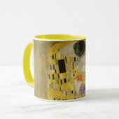 Gustav Klimt - Der Kuss Tasse (Vorderseite Links)