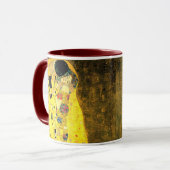 Gustav Klimt - Der Kuss Tasse 2 (Vorderseite Links)
