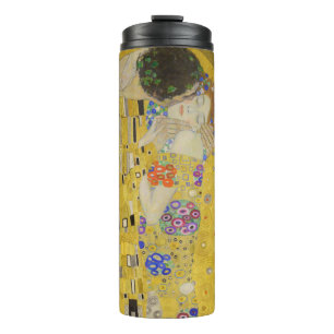 Gustav Klimt - Der Kuss Thermosbecher
