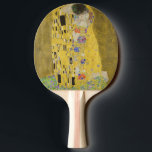 Gustav Klimt - Der Kuss Tischtennis Schläger<br><div class="desc">Der Kuss - Gustav Klimt 1907-1908</div>