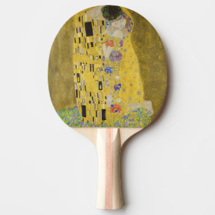 Gustav Klimt - Der Kuss Tischtennis Schläger