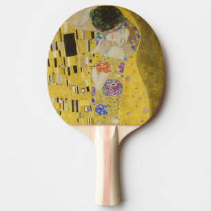 Gustav Klimt - Der Kuss Tischtennis Schläger